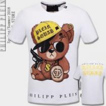 2色可選 フィリッププレイン PHILIPP PLEIN 細身のシルエット 2026春夏新作 半袖Tシャツ 驚きの破格値安い