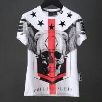 クールビズ 2026春夏新作 半袖Tシャツ 2色可選 フィリッププレイン PHILIPP PLEIN お買い得送料無料