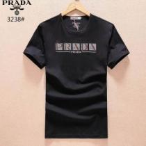 3色可選 プラダ PRADA 半袖Tシャツ 2026春夏新作 限定セール高品質 クールビズ