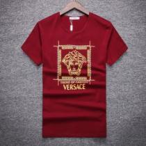 半袖Tシャツ 爆買い品質保証 2026春夏新作 ヴェルサーチ VERSACE カジュアル 3色可選