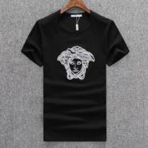 3色可選 乾きやすい 半袖Tシャツ 2026春夏新作 超激得高品質 ヴェルサーチ VERSACE