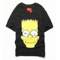 トレンド シュプリームコピーＴシャツ SUPREME シンプソンプリント半袖クールネックブラック