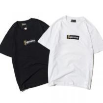細身のシルエット 2026春夏新作 半袖Tシャツ シュプリーム SUPREME 2色可選 選べる極上