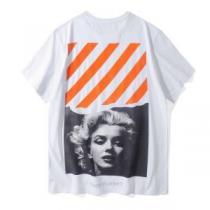【激安】2026春夏新作2色可選 Off-White オフホワイト Tシャツ/半袖高級感演出
