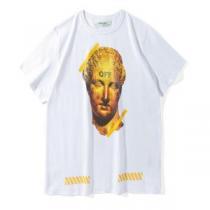 値下げ！Tシャツ/半袖2026春夏新作 Off-White オフホワイト格安！2色可選