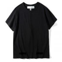 人気商品 Tシャツ/半袖2026春夏新作 Off-White オフホワイト首胸ロゴ