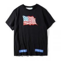 2026春夏新作2色可選 Off-White オフホワイト Tシャツ/半袖首胸ロゴ