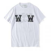 オフホワイト ファション性の高い 2色可選Tシャツ/半袖2026春夏新作 Off-White