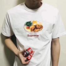 しわになりにくい 半袖Tシャツ 2025春夏新作 2色可選 シュプリーム SUPREME オリジナル