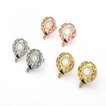 ピアス ブルガリ BVLGARI 3色可選 2026春夏新作 首胸ロゴ.229.