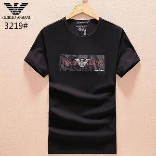 2026春夏新作 芸能人愛用 アルマーニ ARMANI 柔らかい手触り 半袖Tシャツ 3色可選