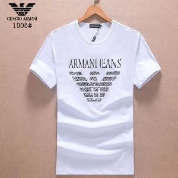 自然な肌触り ARMANI アルマーニ 半袖Tシャツ 3色可選 おすすめデザイン 2026春夏新作