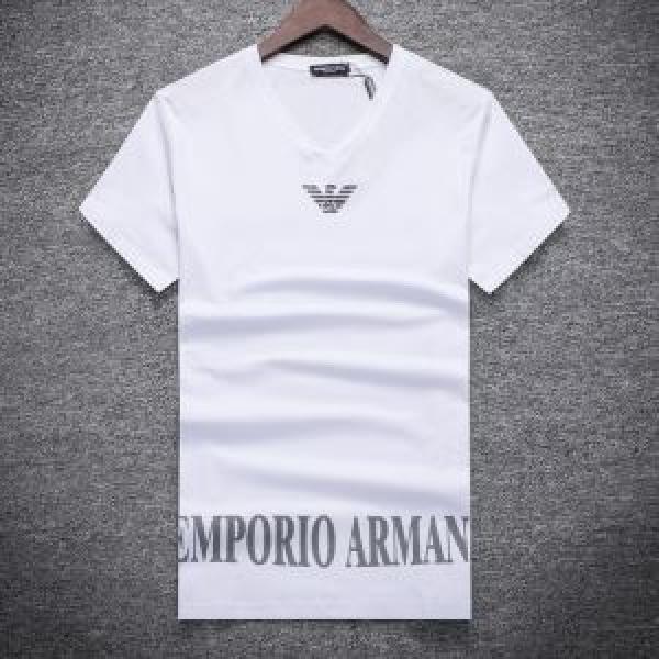 アルマーニ ARMANI 吸汗性に優れ 半袖Tシャツ 3色可選 2026春夏新作 １着は持つべき