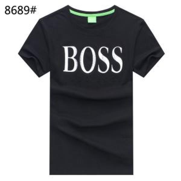 ヒューゴボス HUGO BOSS 2026夏の定番新品到来! 半袖Tシャツ 3色可選  着回し度抜群