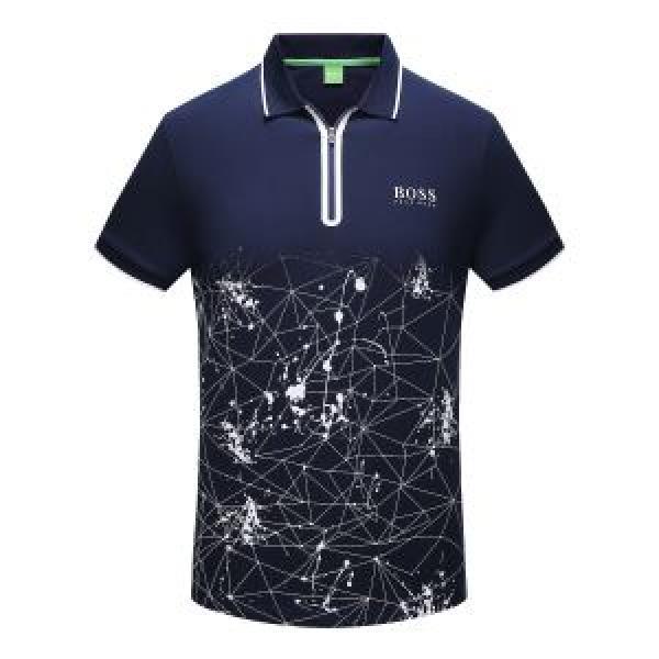 3色可選 肌に馴染みやすい 2026春夏新作 ヒューゴボス HUGO BOSS 半袖Tシャツ 超お買い得