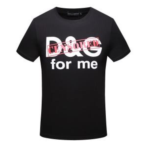 半袖Tシャツ 2色可選 履き心地 ドルチェ＆ガッバーナ Dolce&Gabbana 2026春夏新作 クールビズ