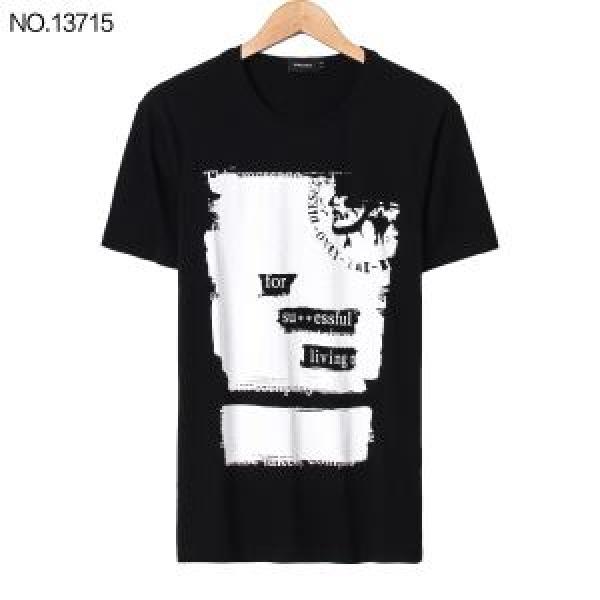 ドライ 半袖Tシャツ 4色可選 2026春夏新作 ディーゼル DIESEL 美品*入手困難
