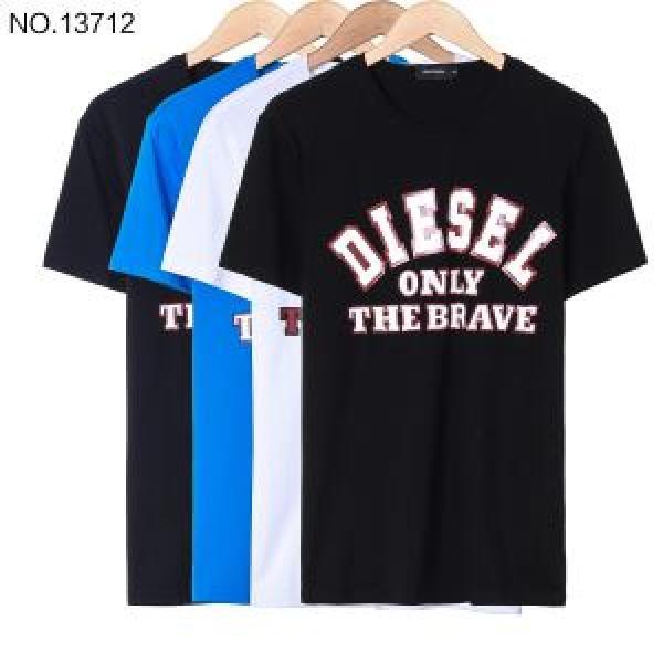 4色可選 ディーゼル DIESEL ストリートファッション 2026春夏新作 半袖Tシャツ
