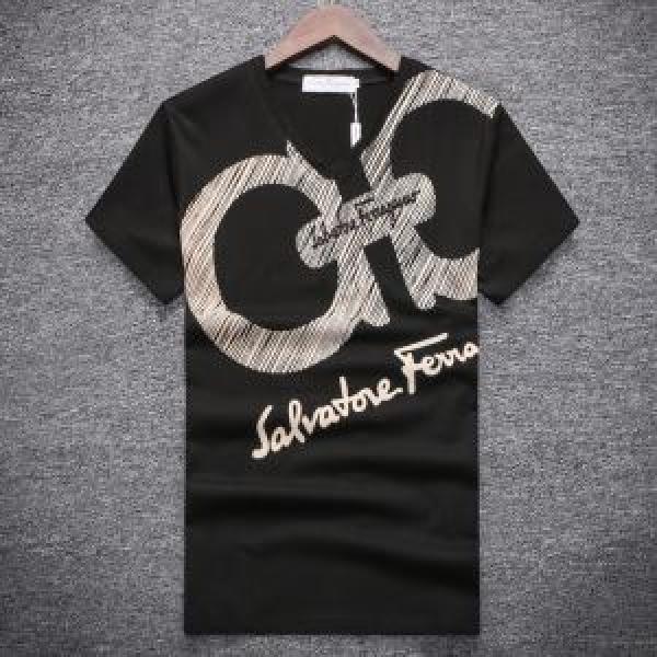 2026春夏新作 乾きやすい 半袖Tシャツ 3色可選 大人っぽく知的な サルヴァトーレフェラガモ FERRAGAMO
