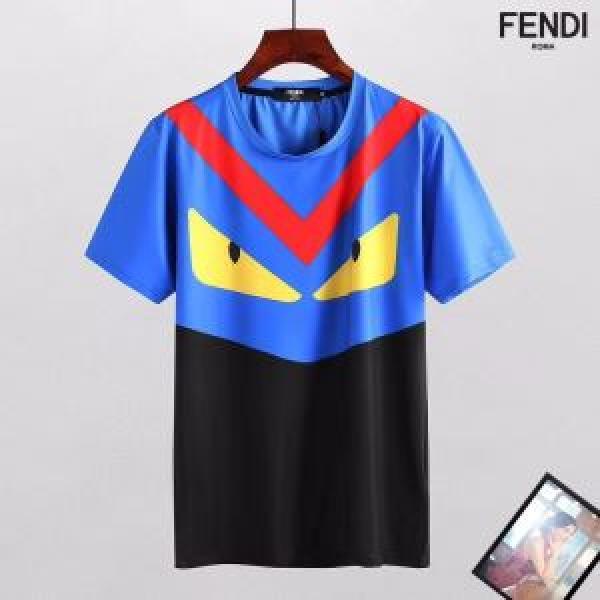 魅力をプラス 半袖Tシャツ フェンディ FENDI 2025春夏新作 着回し度抜群