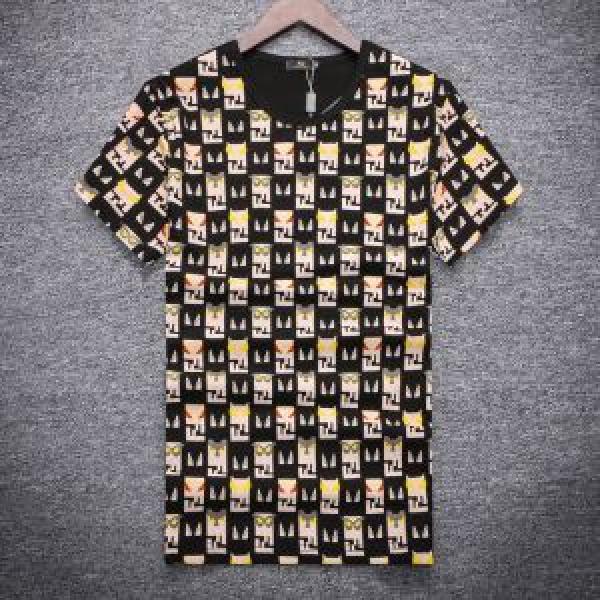 今季爆発的な人気 2025春夏新作 3色可選 カジュアル 半袖Tシャツ フェンディ FENDI