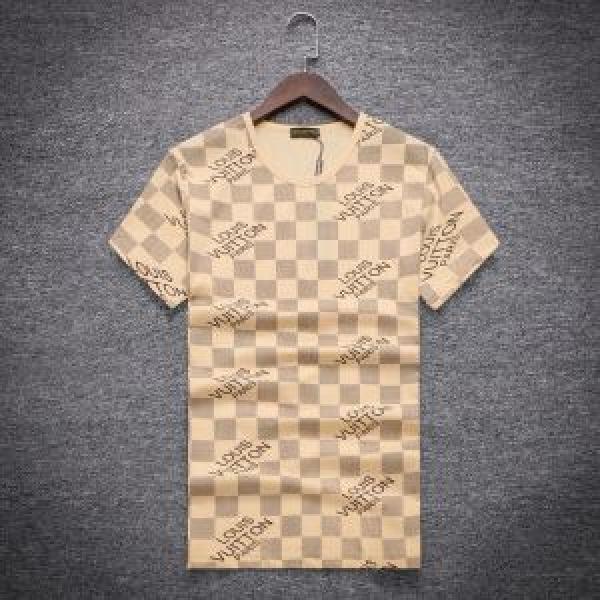 使い勝手も抜群！LOUIS VUITTONルイヴィトンスーパーコピーのビジネス用メンズクルーネック半袖Tシャツ
