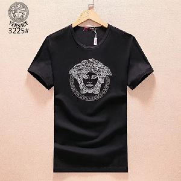 先行受注 半袖Tシャツ ヴェルサーチ VERSACE 3色可選 着心地満点 2026春夏新作