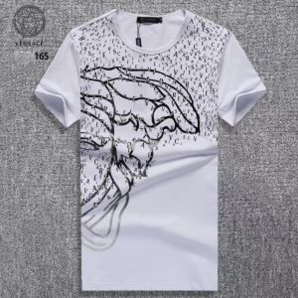 半袖Tシャツ 3色可選 ヴェルサーチ VERSACE すっかり定番化 2026春夏新作 しわになりにくい