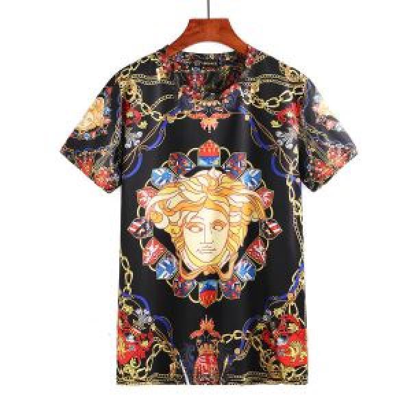 半袖Tシャツ クールビズ 2026春夏新作 ヴェルサーチ VERSACE 美品*入手困難