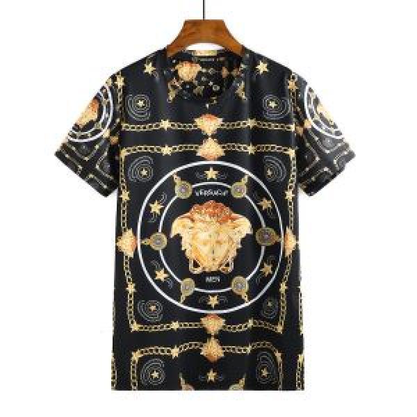 着回し度抜群 半袖Tシャツ 2026春夏新作 絶妙な新商品 ヴェルサーチ VERSACE