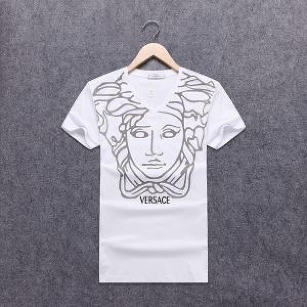 2026春夏新作 カジュアル ヴェルサーチ VERSACE 3色可選 半袖Tシャツ 最終数量限り！