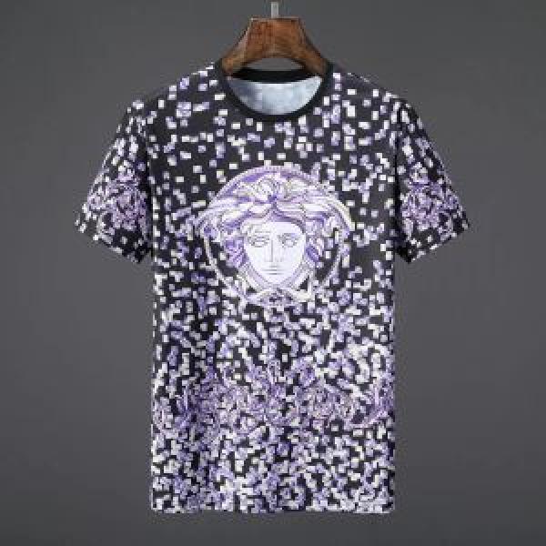 超人気美品 2026春夏新作 着回し度抜群 ヴェルサーチ VERSACE 半袖Tシャツ