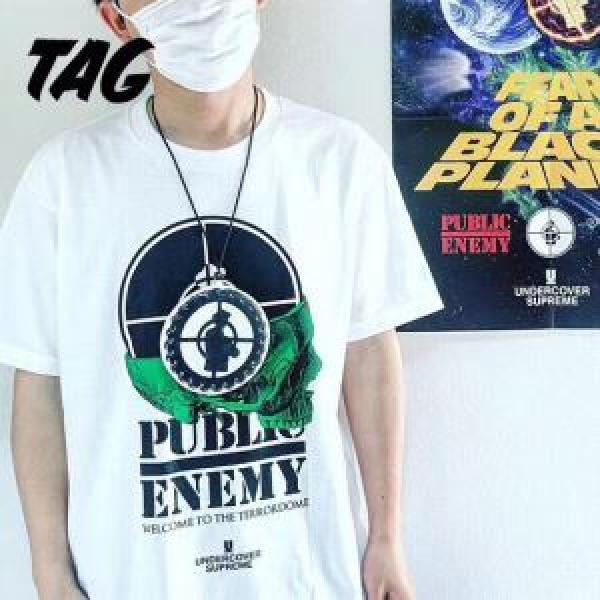 Supreme x UNDERCOVER x PE Terrordome Tee 18SS有名人同じアイテム 2色可選2026春夏新作 半袖Tシャツ