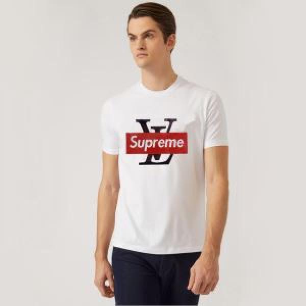 シュプリーム SUPREME大胆なデザイン2色可選 2026春夏新作 半袖Tシャツ