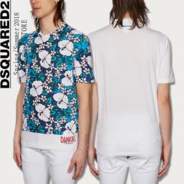 ディースクエアード DSQUARED2 ラックスした雰囲気 2026春夏新作 最終数量限り！ 半袖Tシャツ
