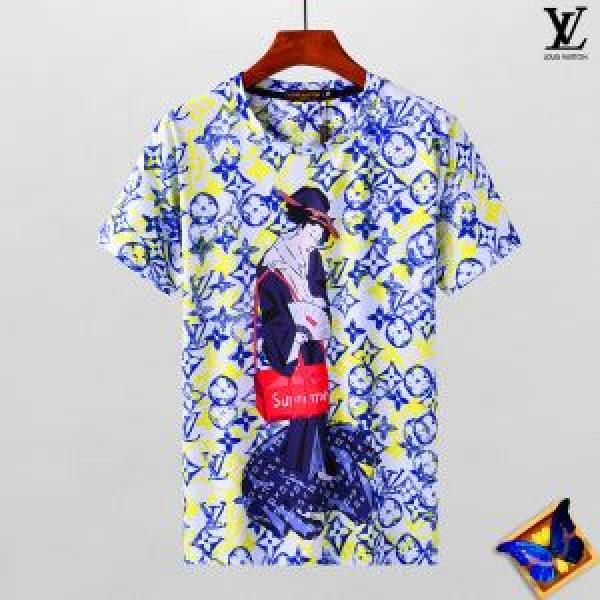 最近人気一番！ 2026春夏新作 ルイ ヴィトン LOUIS VUITTON カジュアル 半袖Tシャツ