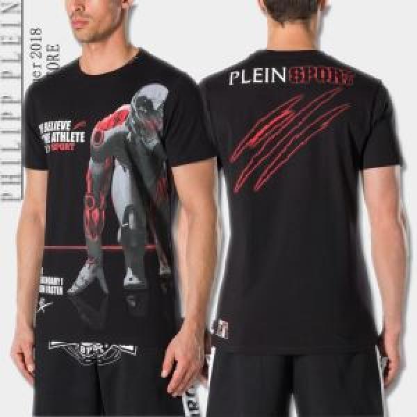 しわになりにくい 半袖Tシャツ 2色可選 フィリッププレイン PHILIPP PLEIN 2026春夏新作 格上げ！