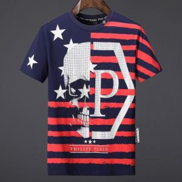 PHILIPP PLEIN フィリッププレイン 着回し度抜群 2026春夏新作 高品質な 半袖Tシャツ 2色可選