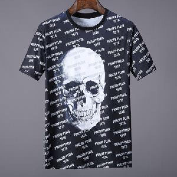 半袖Tシャツ 2色可選 フィリッププレイン PHILIPP PLEIN 流行の注目ブランド 2026春夏新作
