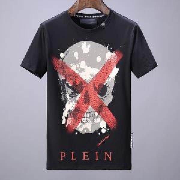 クールビズ 2026春夏新作 半袖Tシャツ 2色可選 フィリッププレイン PHILIPP PLEIN 期間限定SALE