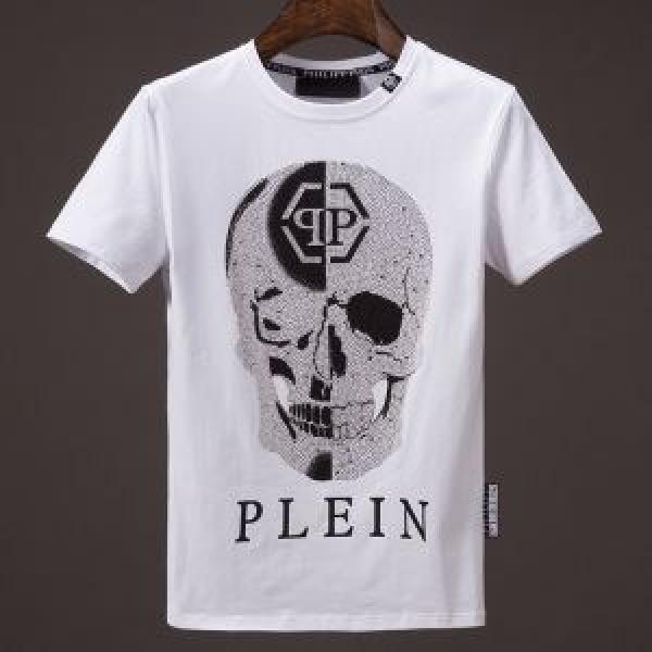 乾きやすい 半袖Tシャツ 2色可選 フィリッププレイン PHILIPP PLEIN 2026春夏新作 高級感が漂う