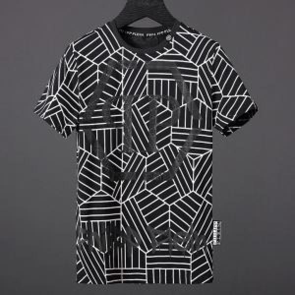 収縮性のある フィリッププレイン PHILIPP PLEIN 2026春夏新作 半袖Tシャツ 人気急上昇中 2色可選