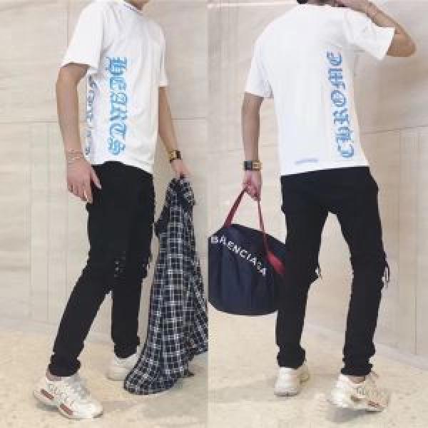 18ＳＳ美品  Tシャツ/ティーシャツ  クロムハーツ CHROME HEARTS  売上ランキング1位  2色可選 2026新作
