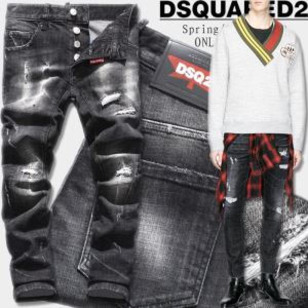 人気デザインで欲しい 2026新作 ディースクエアード DSQUARED2デニデニムパンツ メンズ