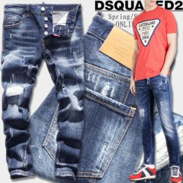 ディースクエアード DSQUARED2 2026新作デニデニムパンツ メンズ 先行受注