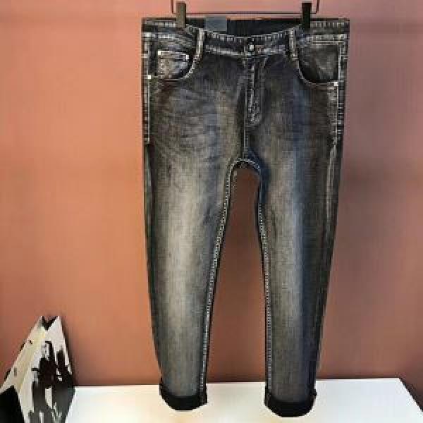 2026新作 希少価値大 PHILIPP PLEIN 2026新作 デニムパンツ スリムフィット