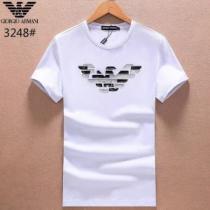 流行っている 2026春夏新作 半袖Tシャツ アルマーニ ARMANI 3色可選 カジュアル
