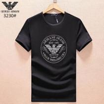シンプル 2026春夏新作 半袖Tシャツ 3色可選 アルマーニ ARMANI 希少性の高い