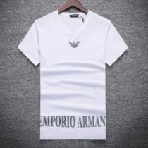 アルマーニ ARMANI 吸汗性に優れ 半袖Tシャツ 3色可選 2026春夏新作 １着は持つべき