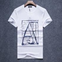 しわになりにくい 一味違うデザイン 2色可選 2026春夏新作 アルマーニ ARMANI 半袖Tシャツ